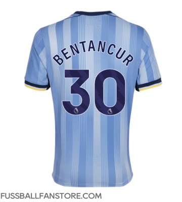 Tottenham Hotspur Rodrigo Bentancur #30 Replik Auswärtstrikot 2024-25 Kurzarm